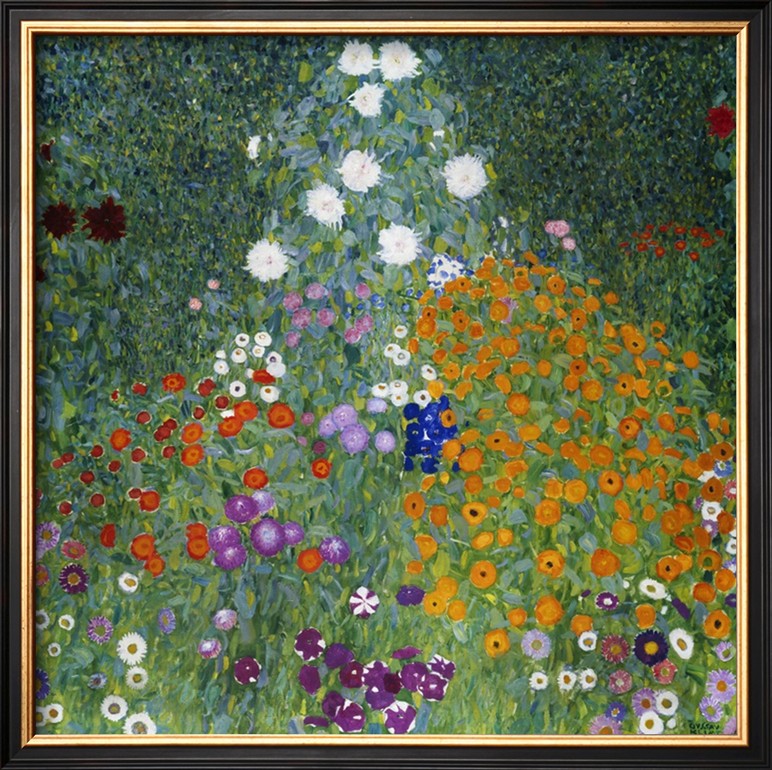 FARMERS GARDEN - Gustav Klimt Paintings